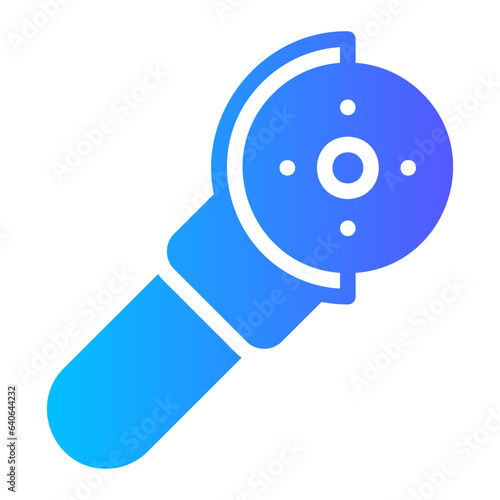 angle grinder gradient icon