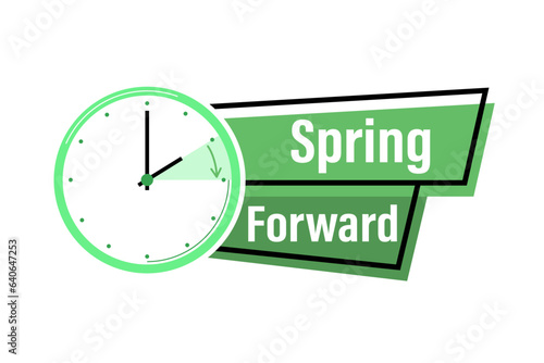 Move the hand to summer time, one hour go