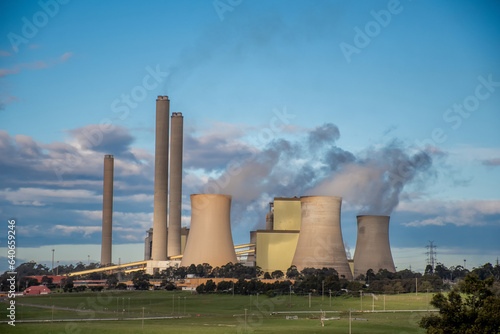 Obraz na plátně The Loy Yang Power Station exterior view
