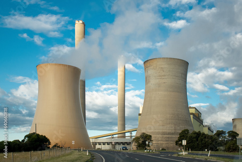 Obraz na plátně The Loy Yang Power Station exterior view