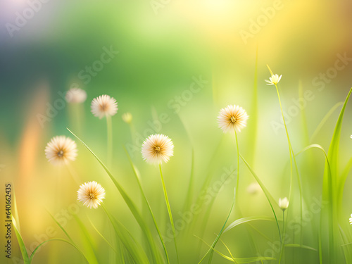 close - up of a beautiful green grass