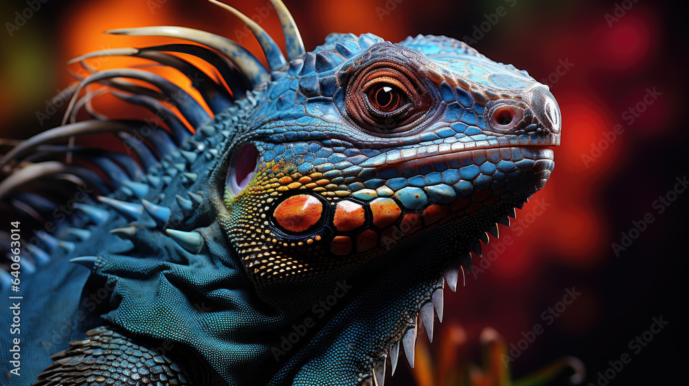 Fototapeta premium Iguana