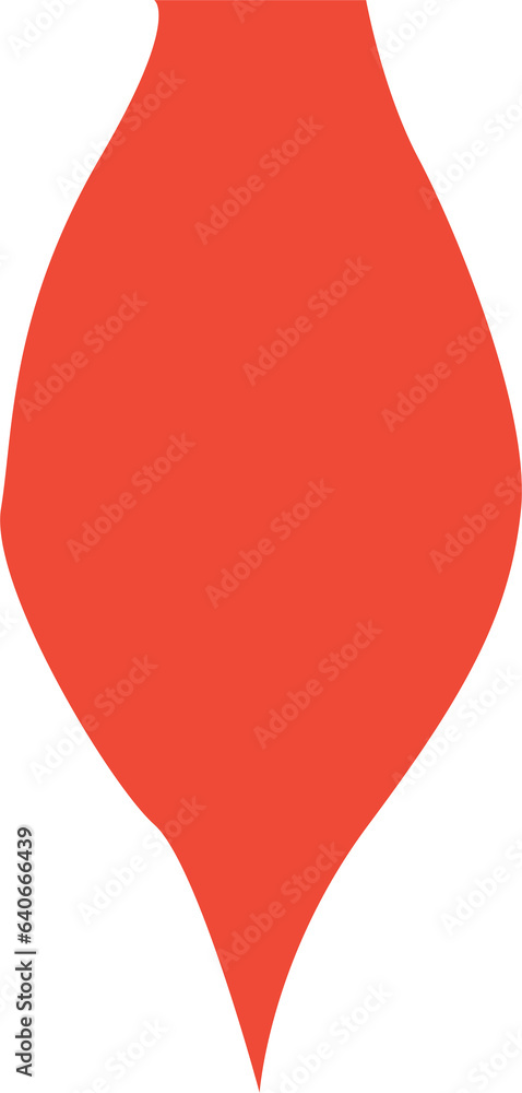 Digital png illustration of red shape with copy space on transparent background Digital png illustration of red shape with copy space on transparent background
