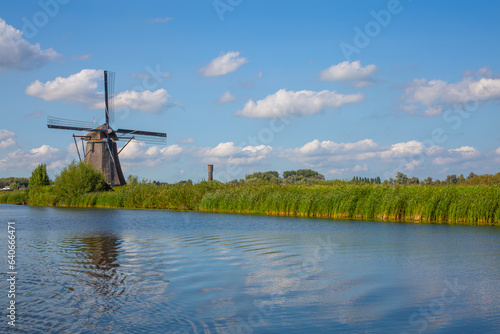 Les moulins à vent de Kinderdijk, Pays-Bas, Classés au patrimoine mondial de l'UNESCO