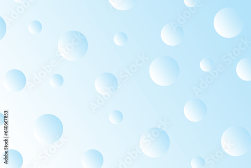 Abstract gradient blue circle on gradient blue background
