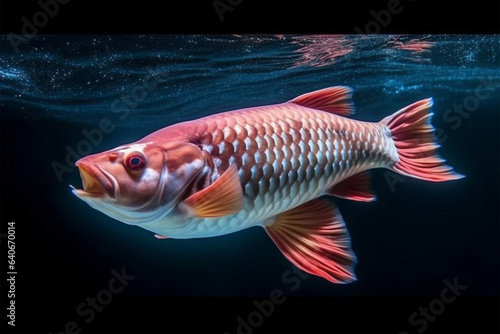 an arowana fish