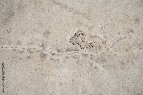 Concrete floor, background image, uneven surface