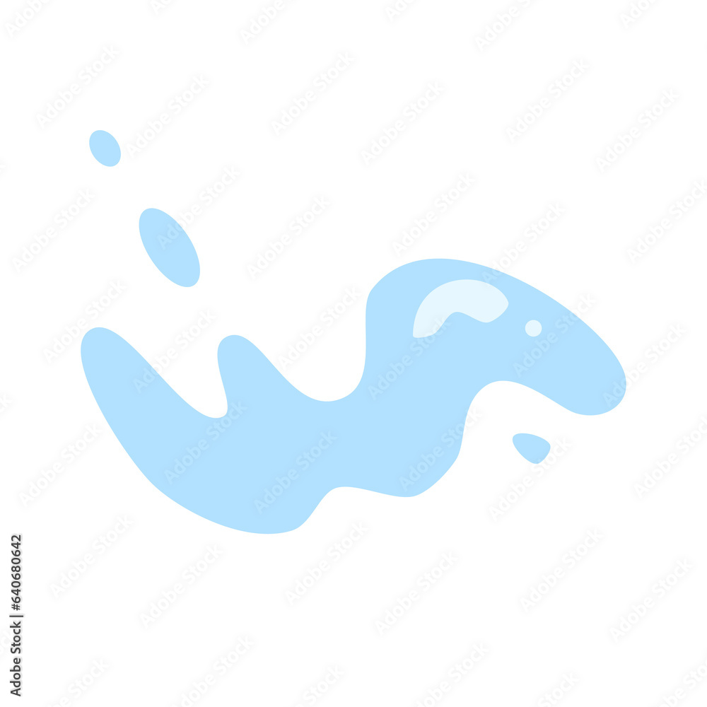 water splash isolated water splash isolated