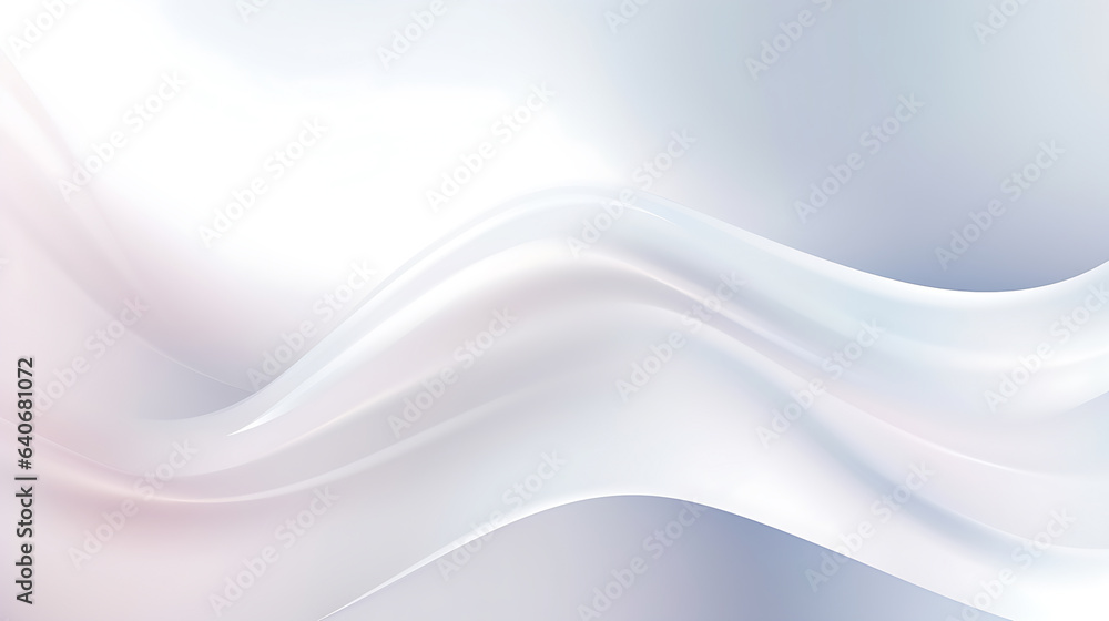 Fototapeta premium white wave abstact background texture, ai generated