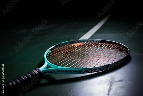 Expert racquet sport, Pro player, shuttlecock, racquet exhibit badminton excellence © Jawed Gfx