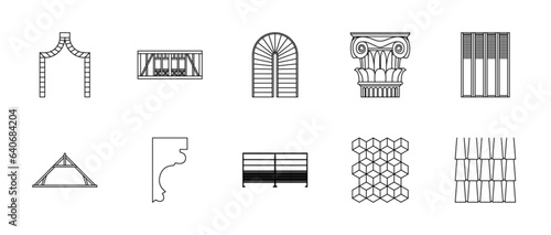 Architecture detail set