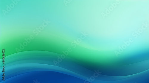 blur and green colorful background ,blue green color Primary colors Color Theory, ai generative