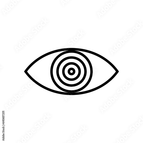 simple eye element