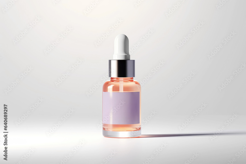 Mockup Of Beauty Serum Product Bottle Mockup Of Beauty Serum Product Bottle