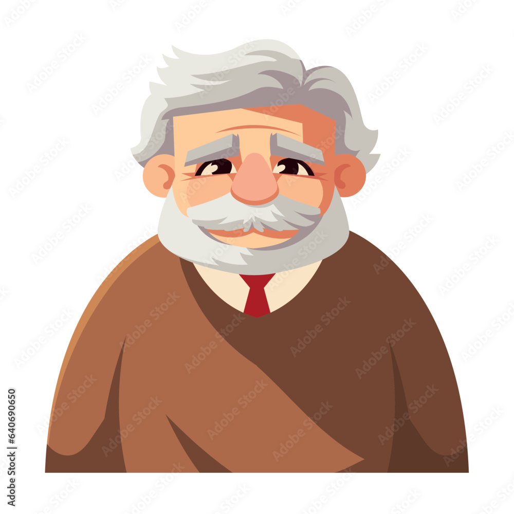 grandparents day isolated icon
