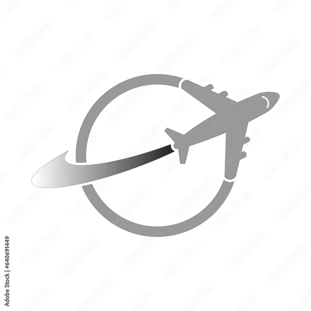 icon airplane show template design trendy icon airplane show template design trendy