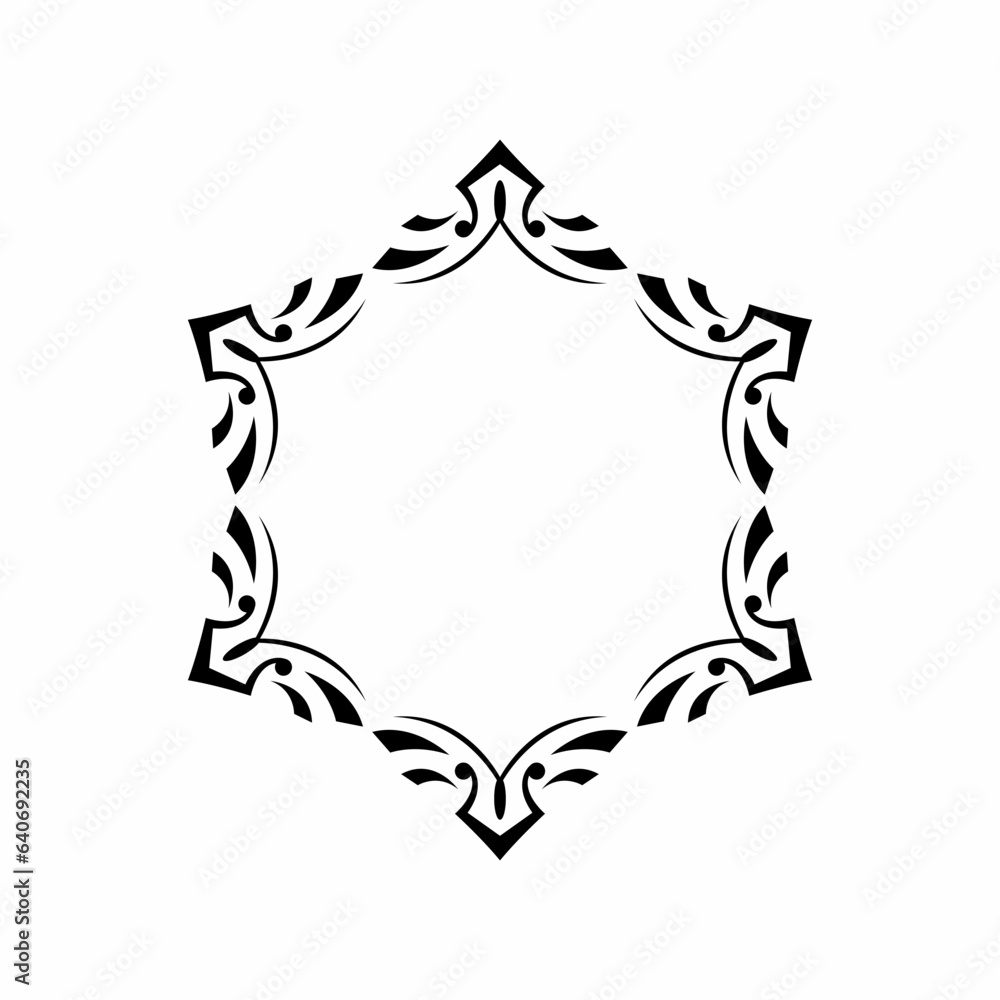 Vector ornament template design logo. Modern ornament vector for wedding invitation, background and print template design Vector ornament template design logo. Modern ornament vector for wedding invitation, background and print template design