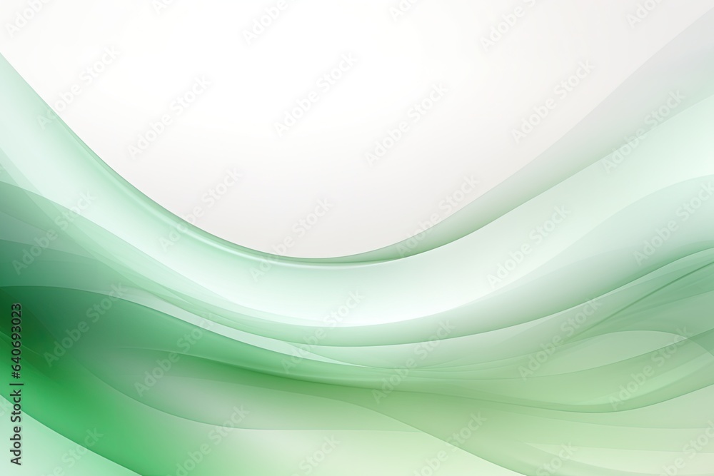 Green wavy background. Green waves on white background. Green wavy background. Green waves on white background.