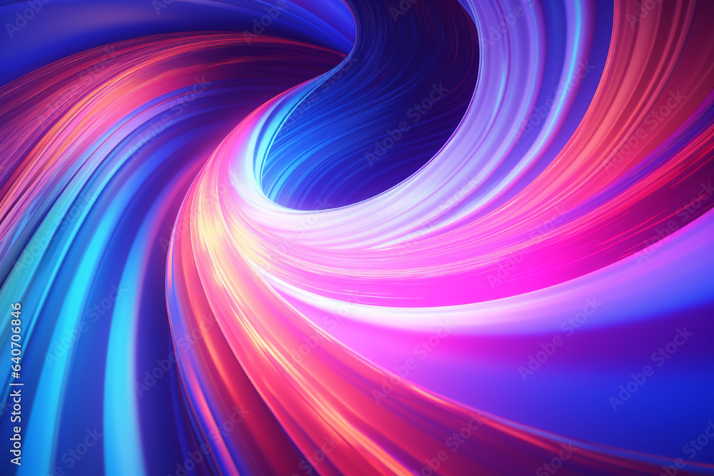 Fototapeta premium Abstract neon gradient background.