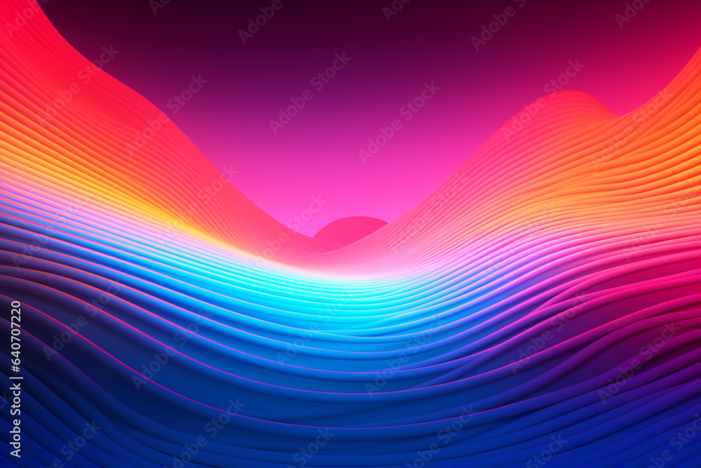 Obraz premium Abstract neon gradient background.