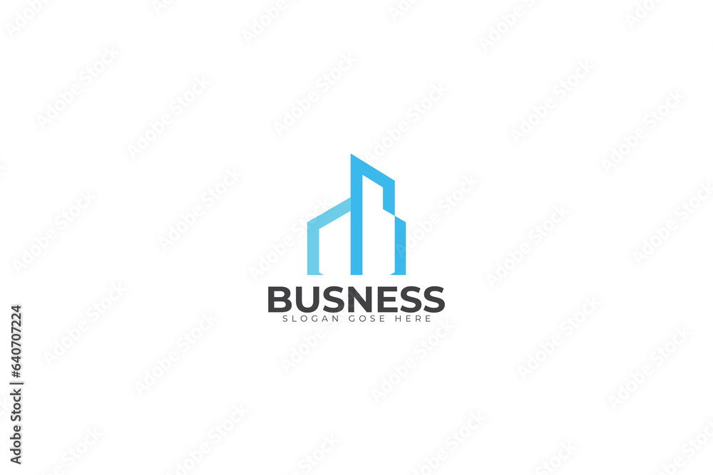 Real Eastate Business Logo design vector Illustration Real Eastate Business Logo design vector Illustration