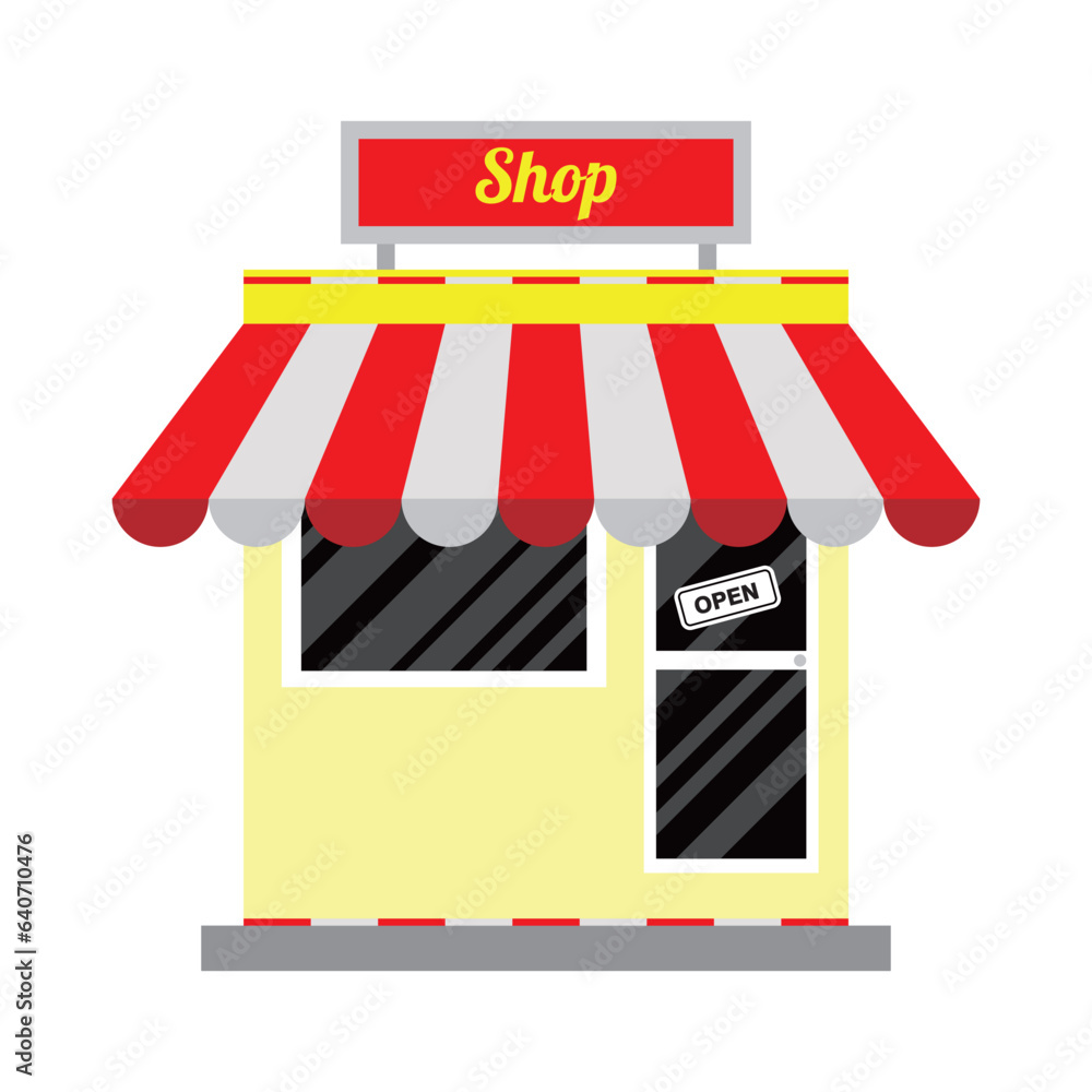 store icon design. market building sign and symbol. store icon design. market building sign and symbol.