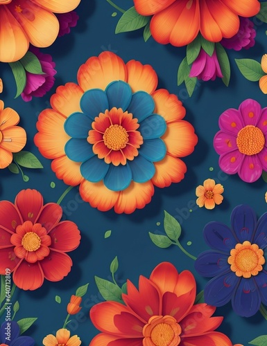 Fabric Print Patterns and Designs of Beautiful Flowers 