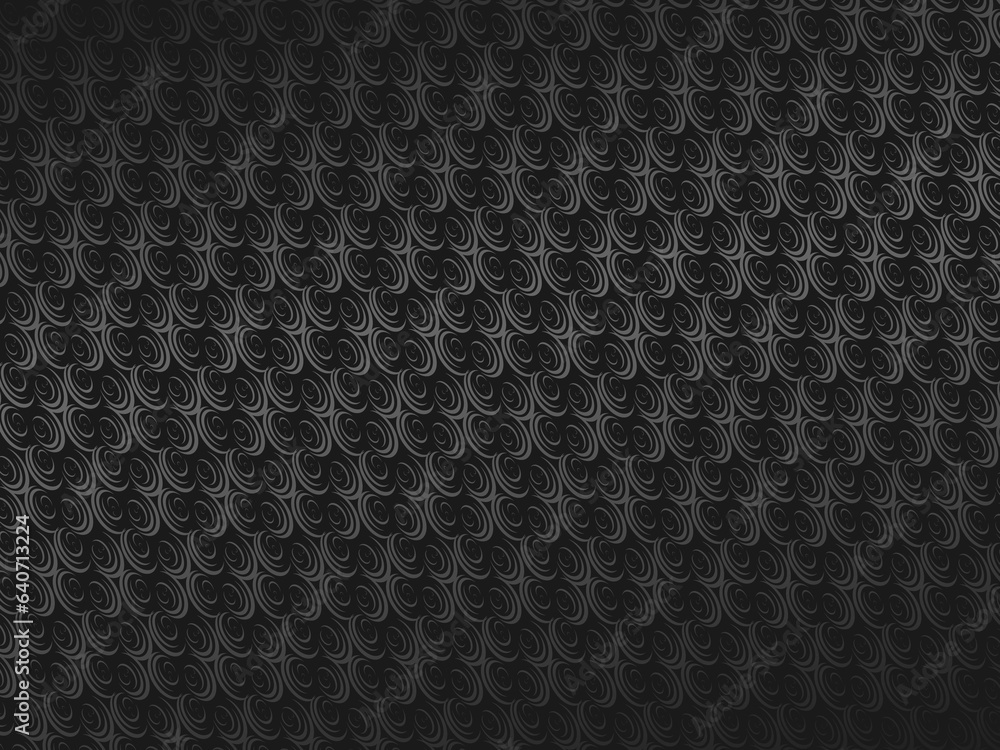 Black abstract background design. Modern wavy lines pattern (guilloche curves) in monochrome colors. Premium line texture for banners, business backgrounds. Dark horizontal vector template. Black abstract background design. Modern wavy lines pattern (guilloche curves) in monochrome colors. Premium line texture for banners, business backgrounds. Dark horizontal vector template.