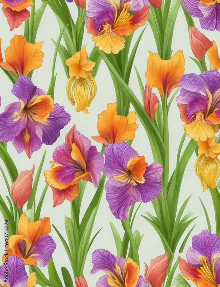 Fabric Print Patterns and Designs of Beautiful Flowers 