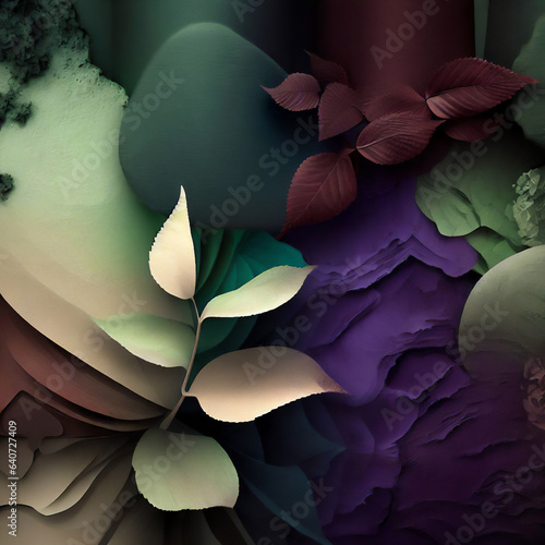 Nature’s Abstract Art · Close-Up of Vibrant Flora