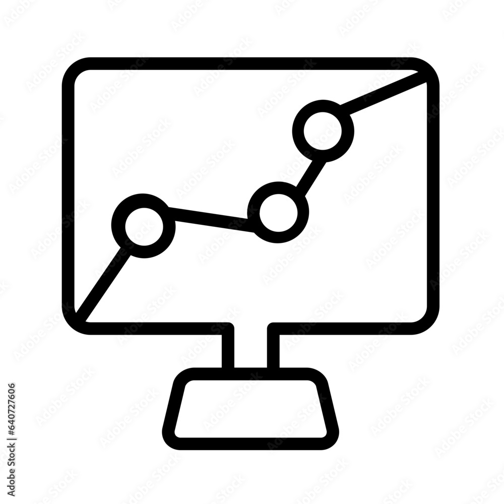 Research Seo Traffic Outline Icon Research Seo Traffic Outline Icon