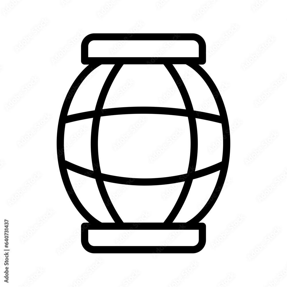Alcohol Barrel Old Outline Icon Alcohol Barrel Old Outline Icon