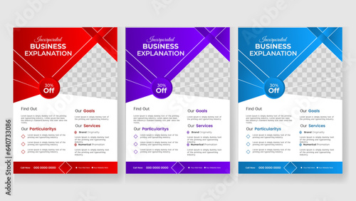 Modern & Stylish Business Flyer Design, Creative  Business Flyer Design, Unique & Eye-catching Business Flyer Design.