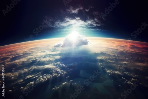earth design earth fantasy cloud background exploration alien ground space photo near universe communication atmosphere abstract futuristic real space blue photo 20km planet cloud flames photography photo