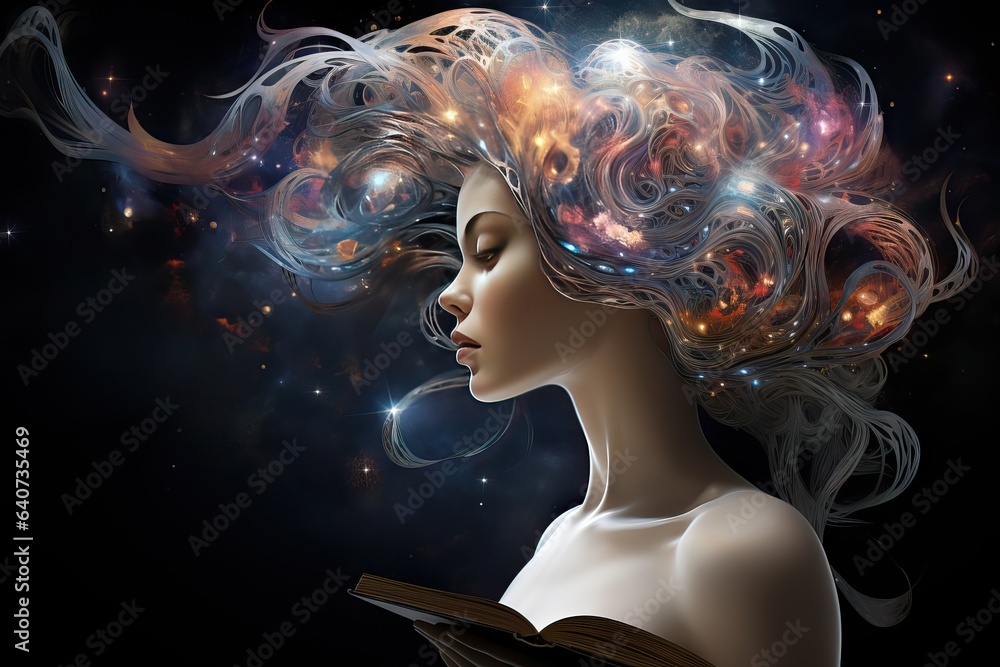 sky read nebula mind star telescope study book universe woman woman universe dark power surreal silhouette girl space surreal light galaxy concept hair galaxy night cosmos imagination universe space sky read nebula mind star telescope study book universe woman woman universe dark power surreal silhouette girl space surreal light galaxy concept hair galaxy night cosmos imagination universe space