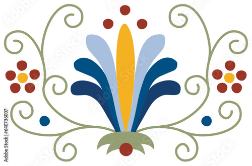 Kashubian floral design