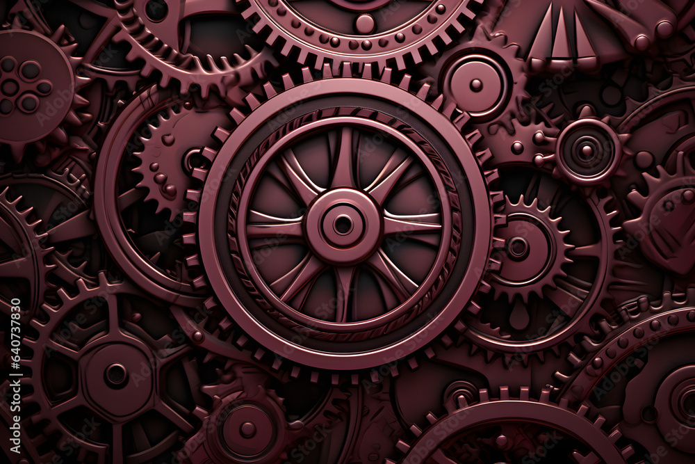 custom made wallpaper toronto digitalburgundy color engine gear cool background