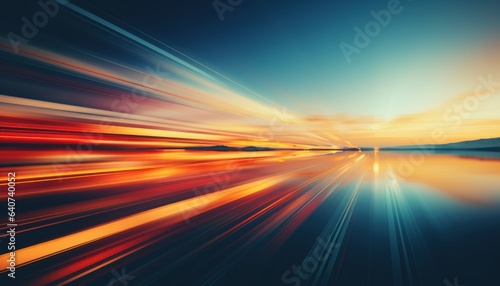 light speed motion blur colorful texture photo