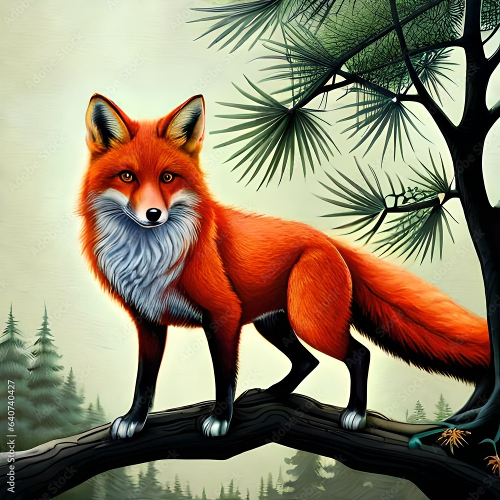 Fototapeta premium fox