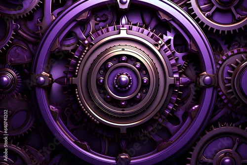 purple color engine gear cool background