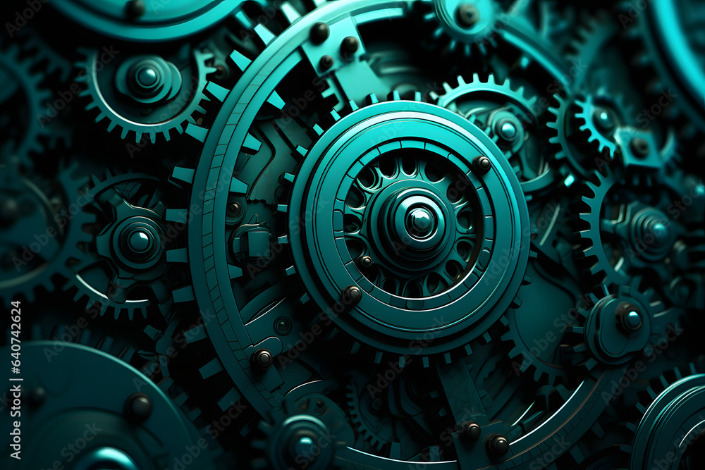 teal color engine gear cool background teal color engine gear cool background