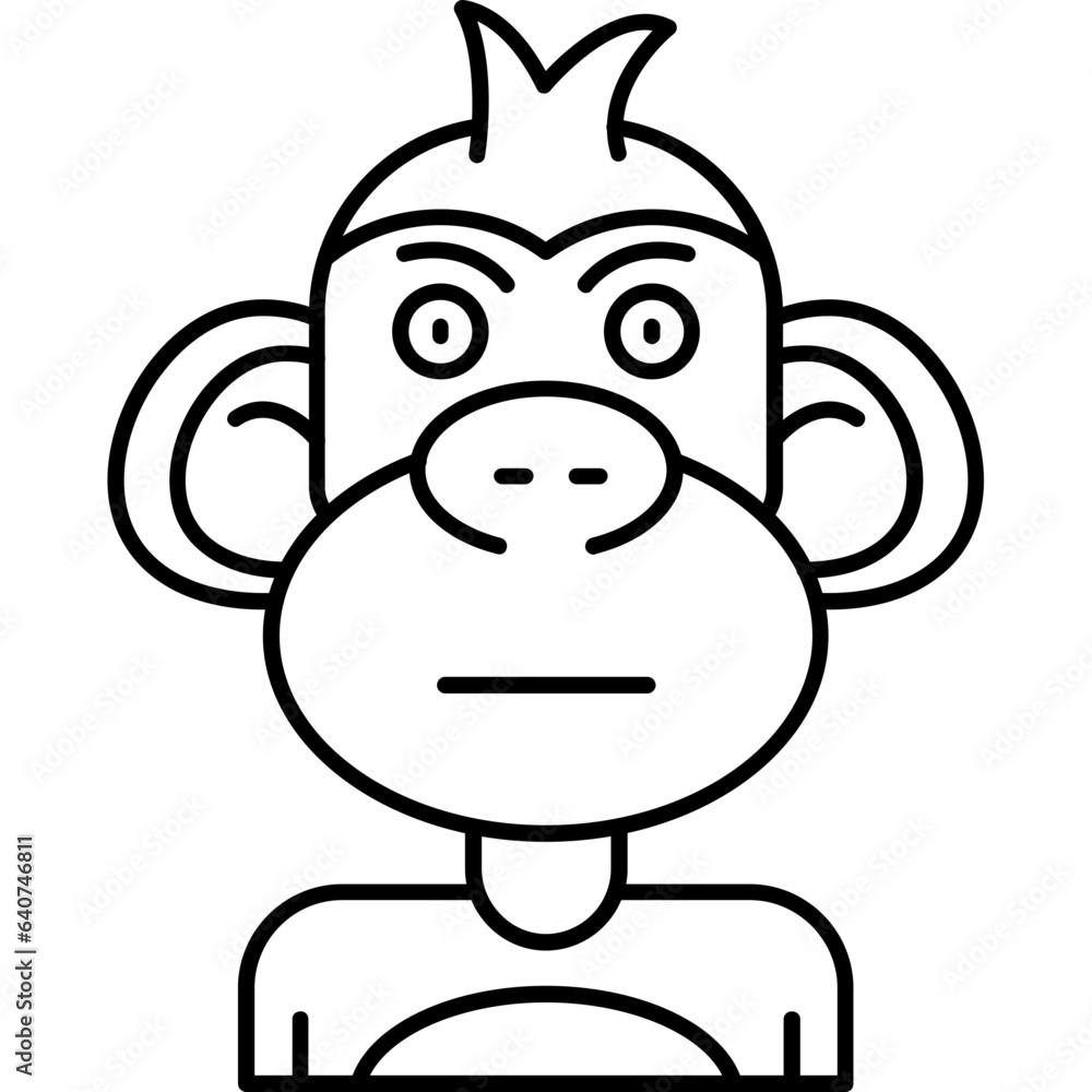 Obraz premium Embarrassed Icon