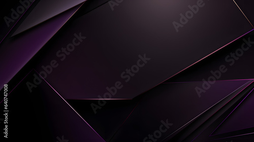 Photographie Black deep purple abstract modern background for design