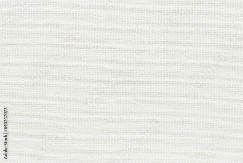Linen fabric texture, white canvas texture as background  photo