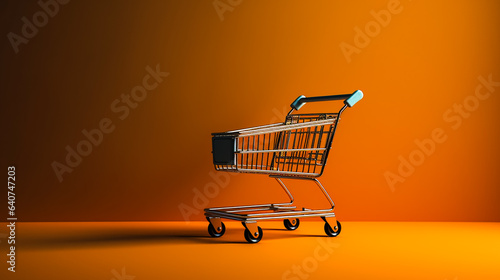Smart Shopping Cart AI Generated