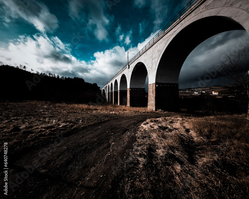 bridge over the river