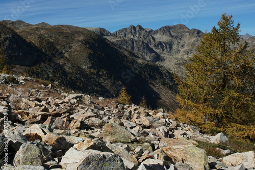 Col de la Lombarde or Colle della Lombarda (2351m) , Vinadio, Cuneo, Piedmont, Italy photo