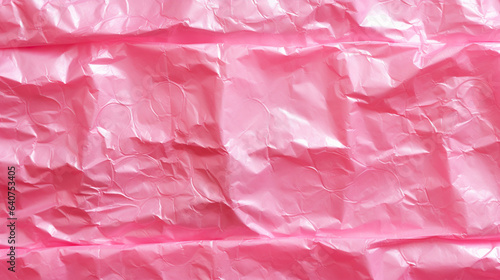 Wallpaper Mural Pink crumpled texture background made from plastic  bag Torontodigital.ca