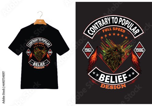  Motivational t shirt design with hand written typography