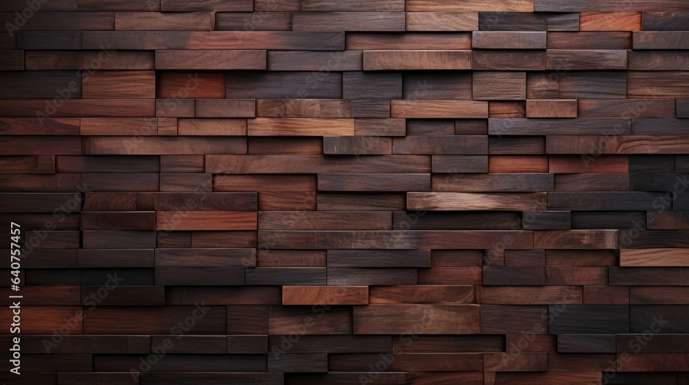 Obraz premium wooden background rectangle texture in dark classic traditional design